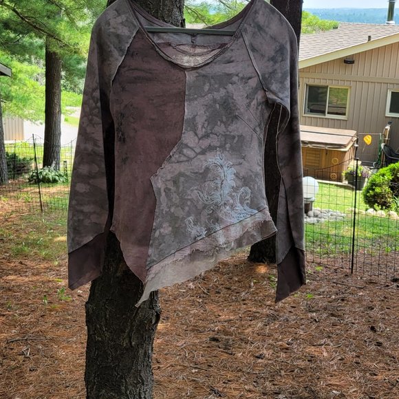 DA-NANG, Unique summer top, S/M, multicolor - Picture 3 of 12